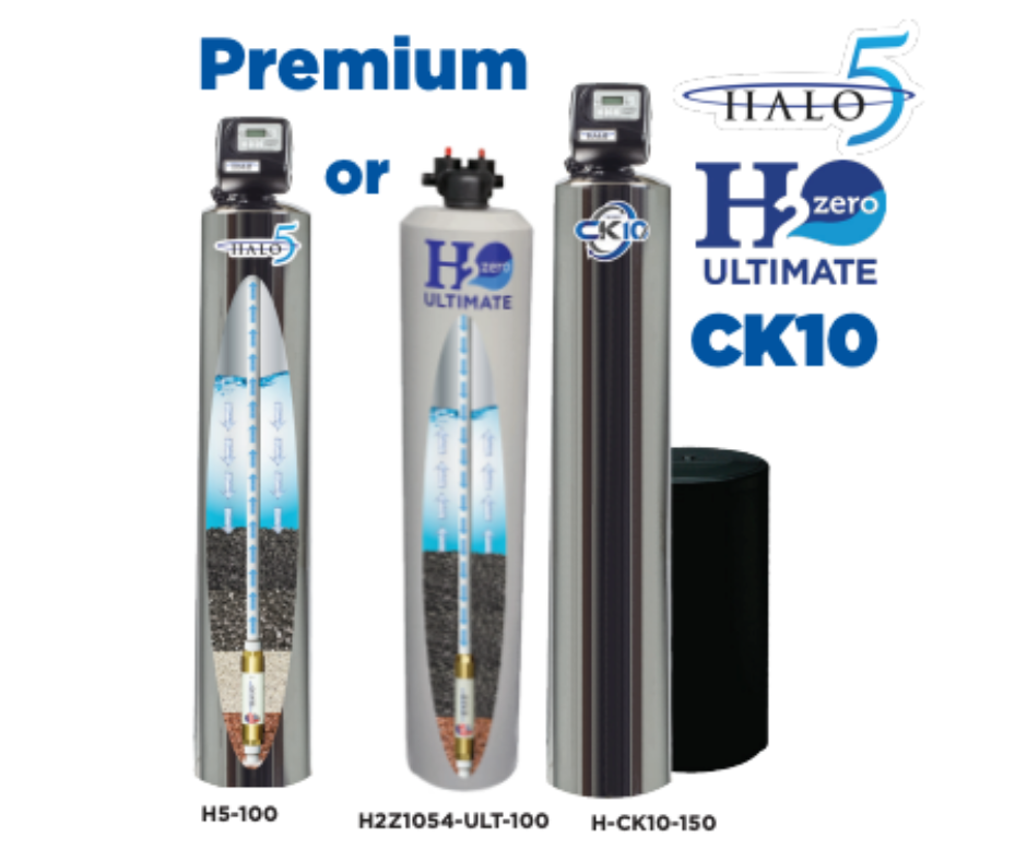 whole-house water filtration by halo 5 systems installed by PIedmont