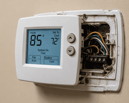 Thermostat repair near me morganton