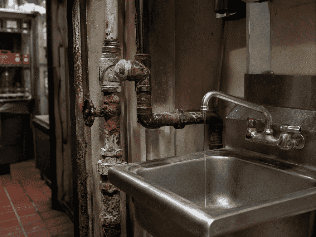 Corroded or Aging Pipes